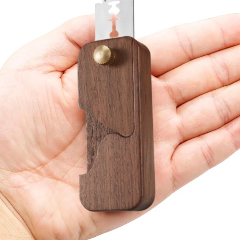 Herramienta de puntuación de masa de lame de pan de madera magnética, herramienta de puntuación de lame de levadura hecha a mano, herramienta de puntuación de pan, horneado de pan casero, doug