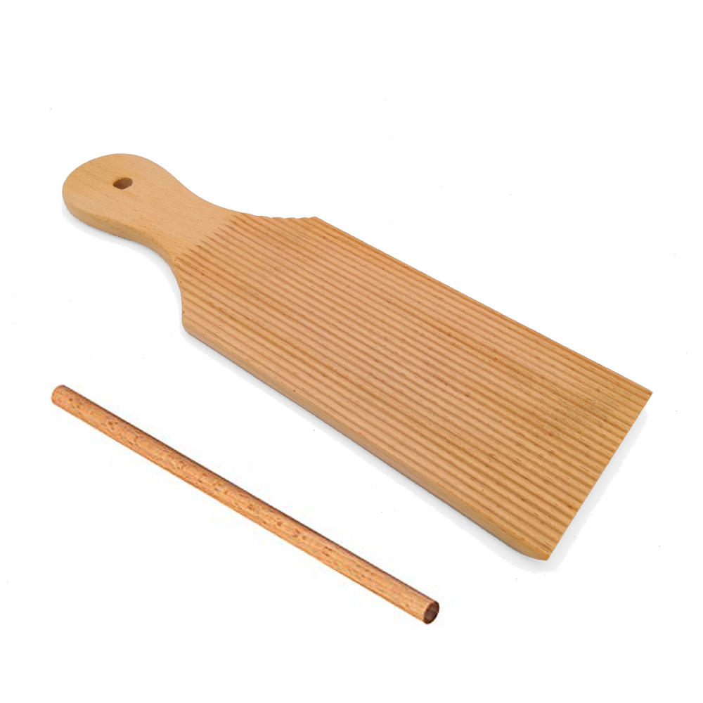 Nudeln Holz Butter Tisch Und Rühren Stange, sie Können Leicht Machen Authentische Hausgemachte Pasta Und Nicht-Stock Butter Bord Rolle: Ursprünglich Titel