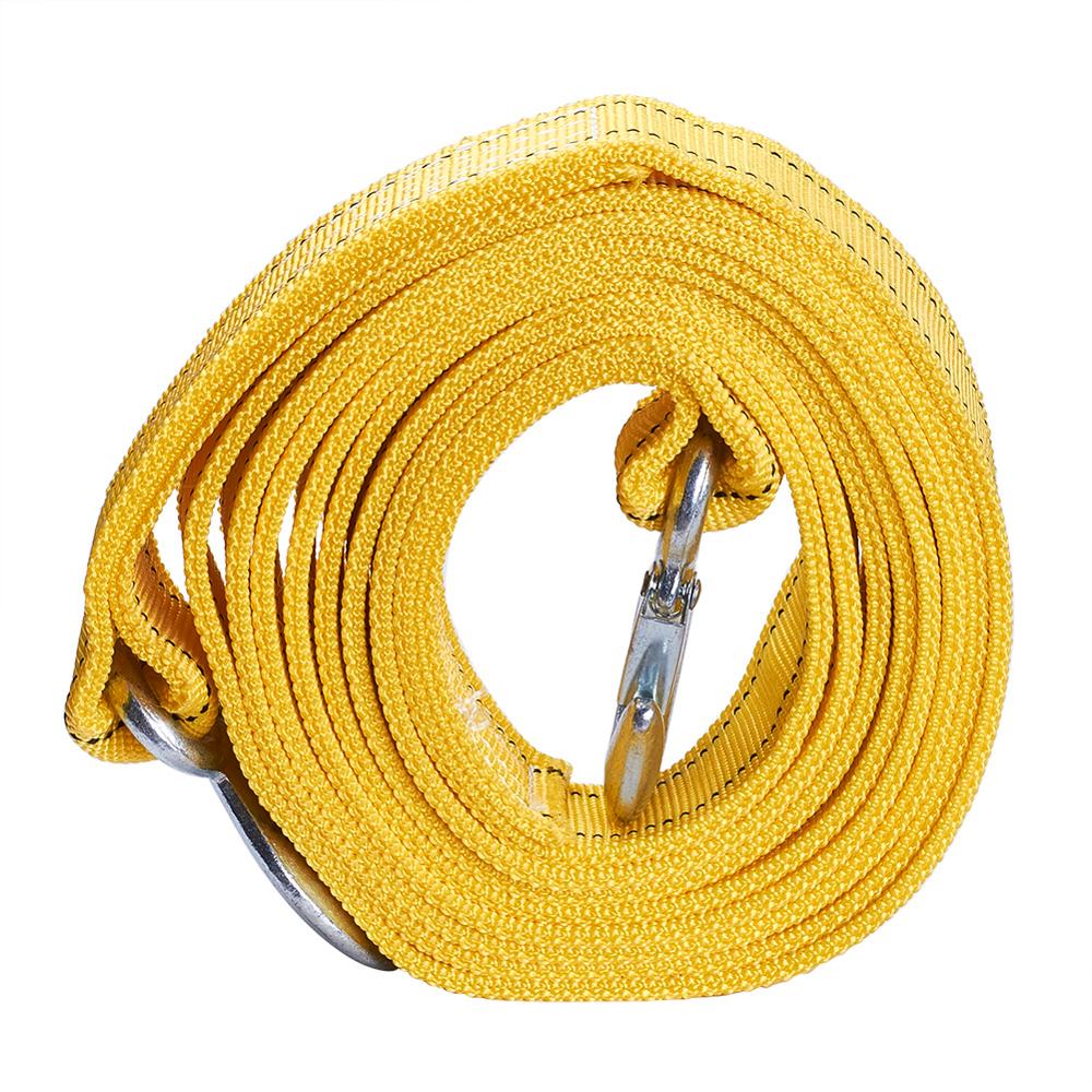 Auto Spanbanden Zware Tow Strap met Haken Auto Sleepkabel slepen Strap Touw Laden capaciteit 6 Ton 5M x 5cm