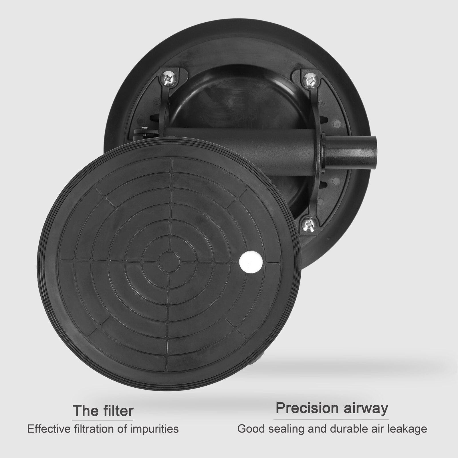 210Mm Diameter Vacuüm Zuignap 200Kg Lager Capaciteit Zware Vacuüm Keramische Tegel Lifter Voor Graniet Glas Lifting