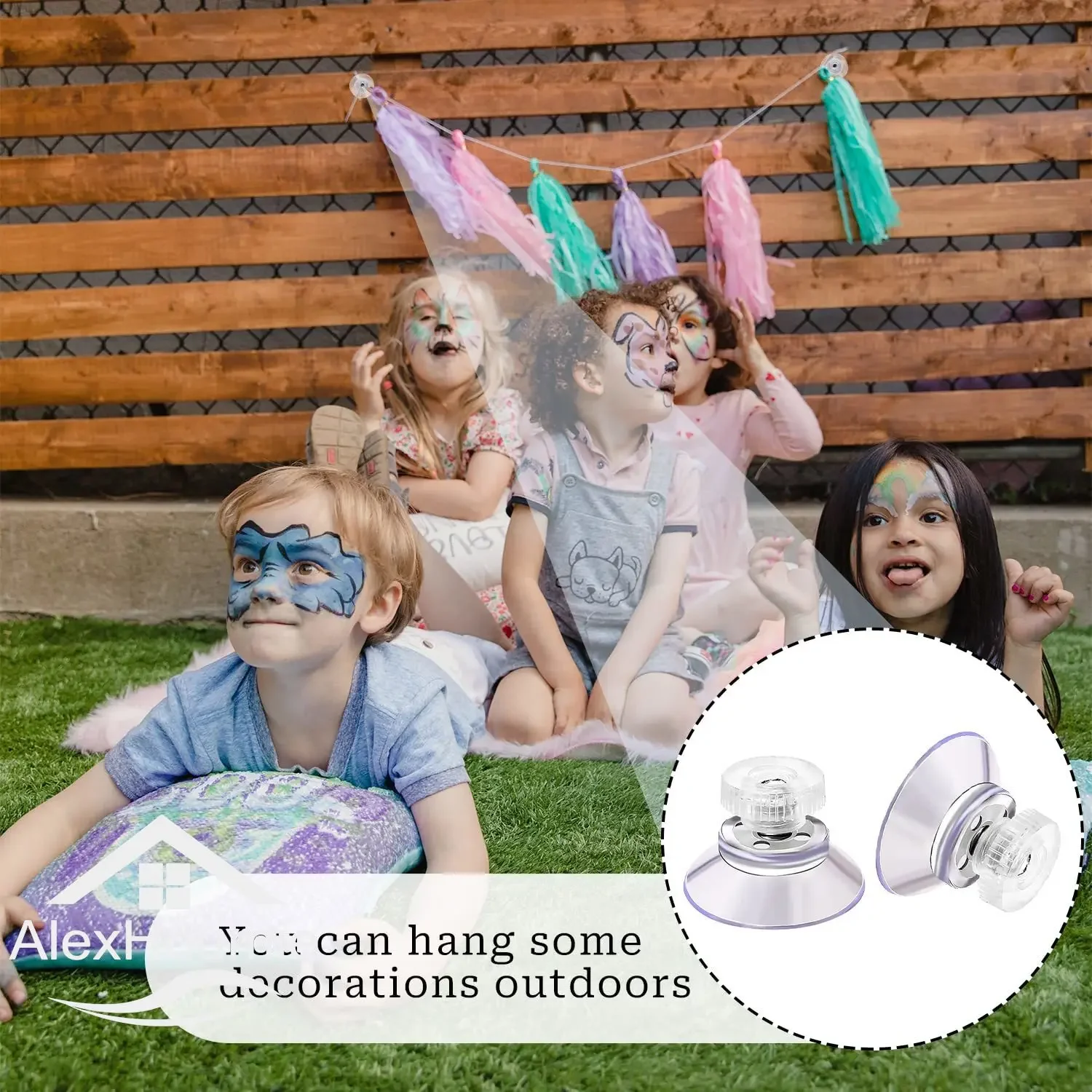 5/10 Stuks 25/32/41/53mm PVC Clear Duimschroef Clear Zuignappen witte Moer Rubber Openslaande Sukkels Rubber Schroef Set Duim Zuigkracht