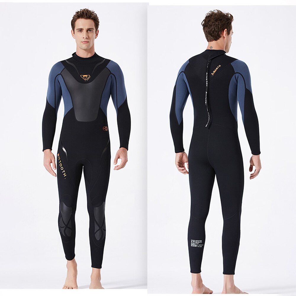Full-Body Mannen 3Mm Neopreen Wetsuit Surfen Zwemmen Duikpak Triathlon Nat Pak Voor Koud Water Scuba Snorkelen spearfishing