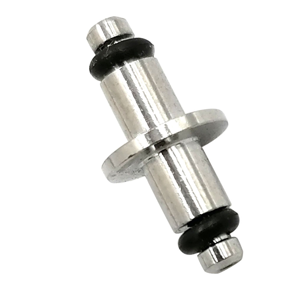 Bobina per manometro flangiato ad alta pressione per immersioni subacquee con sostituzione dell'adattatore per tubo flessibile di pressione con estremità tonda O-ring