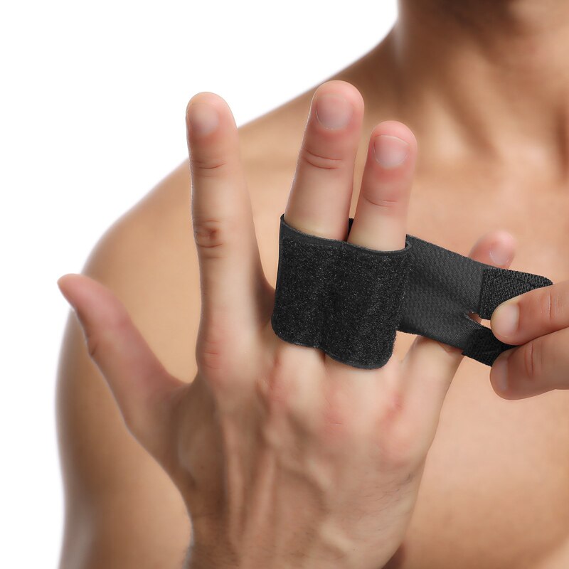 Support d'attelle de doigt , protecteur de Bandage respirant, lavable et antidérapant pour le Basketball et le volley-ball