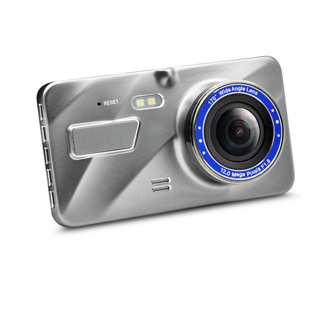 Car Driving Recorder Vehicle Camera 4 Inch Full HD 1080P DVR Front And Rear Dual Screen Recording Metal Shell Video Recorder