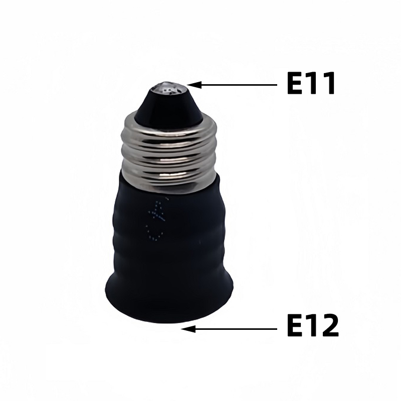 E10 e11 e12 e17 to E12 e11 e14eLight Socket adapter E10 to E12 Candelabra lamp holder converter,Install: Gold / 2G7