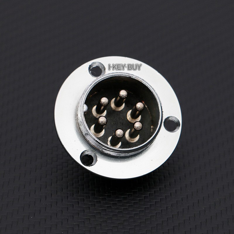 Six Core Aviation Plug Socket Carbon Dioxide Gas Shielded Welding Machine Control Line Cable Wire Feeder 6 Core Connector