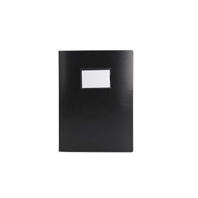 Thicker A4 File Box Data Document Organier Storage Bag Filling Products Box File Office School Supplies File Case 18*238*58mm: Black