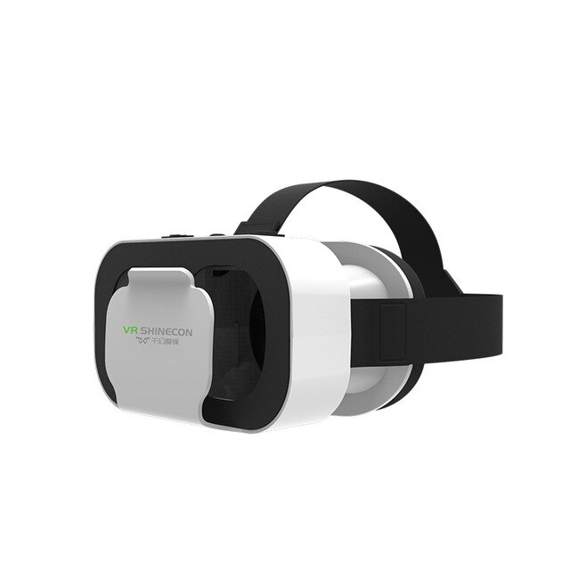 Vr Shinecon Doos 5 Mini Vr Bril 3D Bril Virtual Reality Bril Vr Headset Voor Google Kartonnen Smartp: Default Title