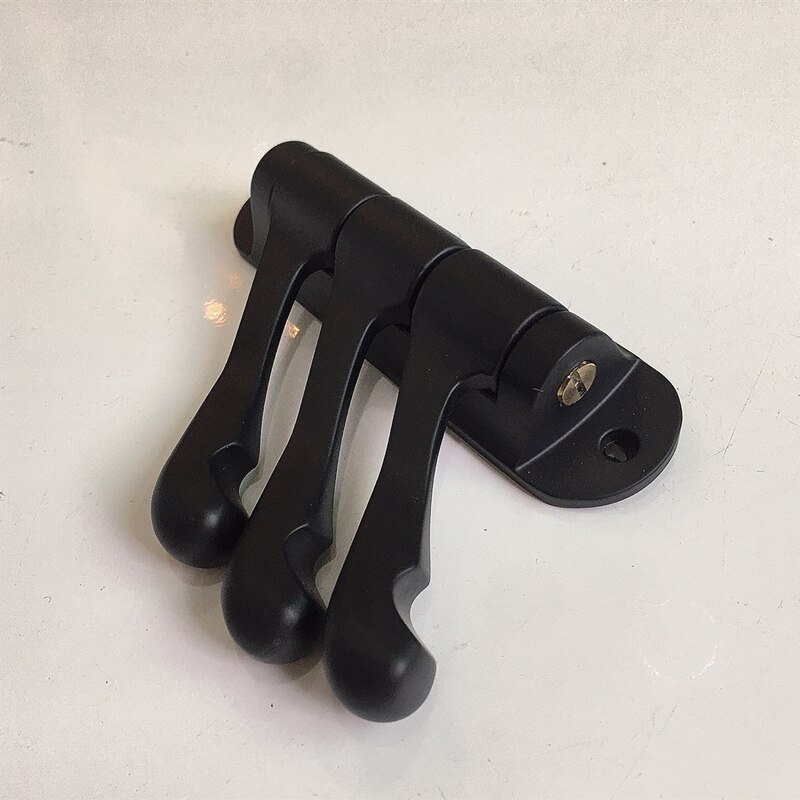 Liuyue Robe Haken Zwart/Chrome Rvs Activiteit Kleding Haken Deur Haken Keuken Muur Hanger Kapstok Badkamer Hardware