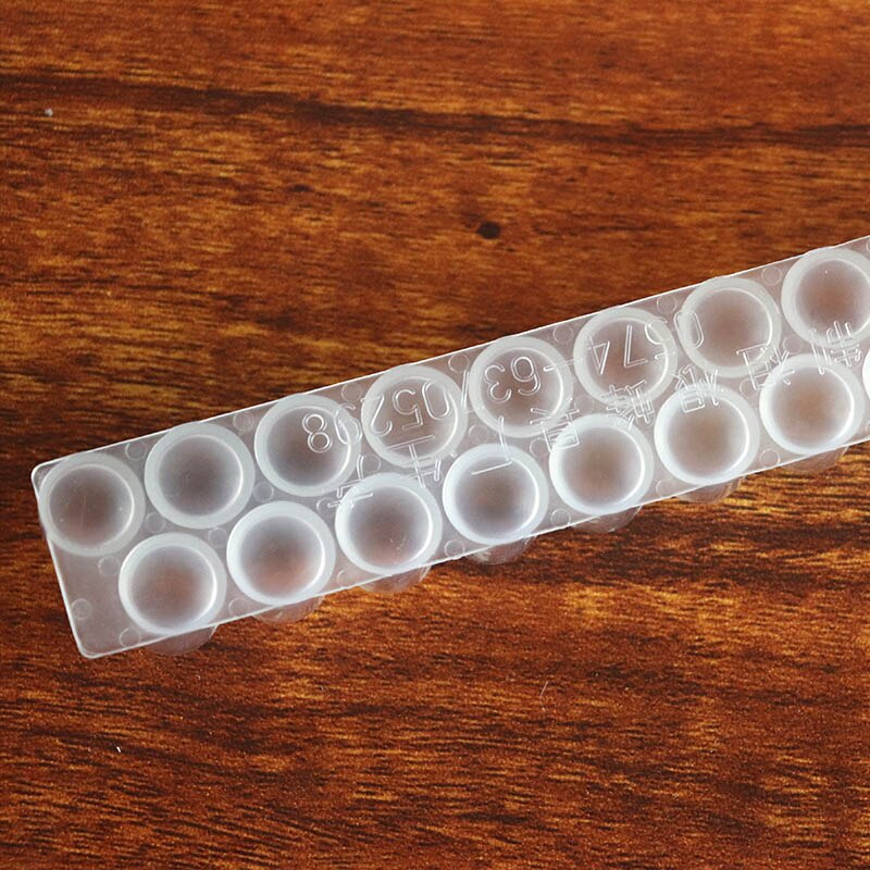 2PCS Beekeeping Royal Jelly Strip Double Rows Cells Collect Bee Milk Pulp Sheet Bar Plastic Bees Tools White Equipment Supplies