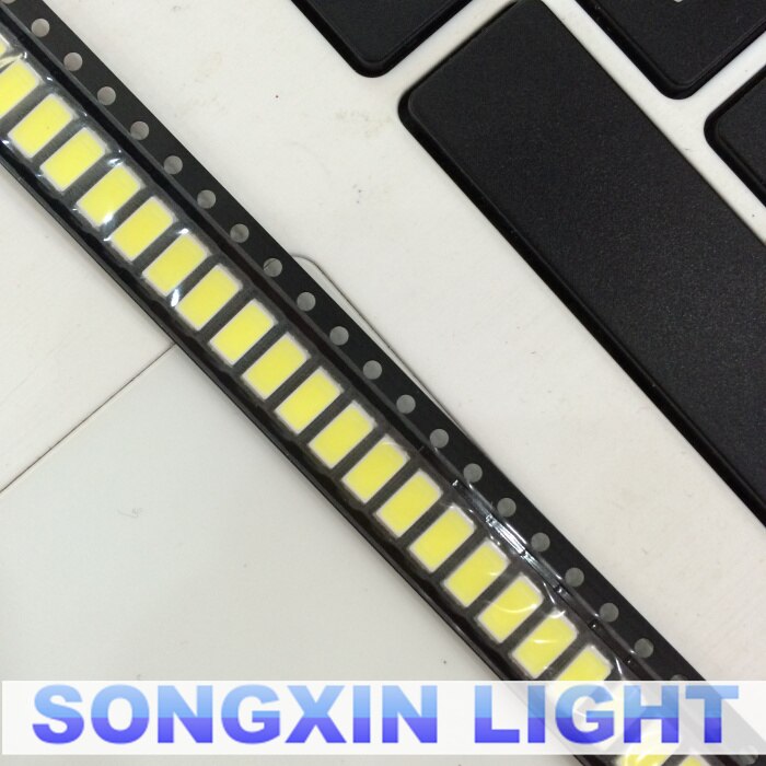 5000pcs 5630 LED 5730 SMD Leds 40-60LM Lamp light-emitting LED Diodes Chip warm white/whtie for LED LIGHTING 3200k/6500k 150ma