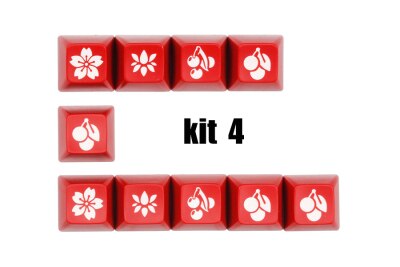 MAXKEY ABS SA profile Double-Shot keycap foundation mechanical keyboard key caps for MX switches: Kit 4