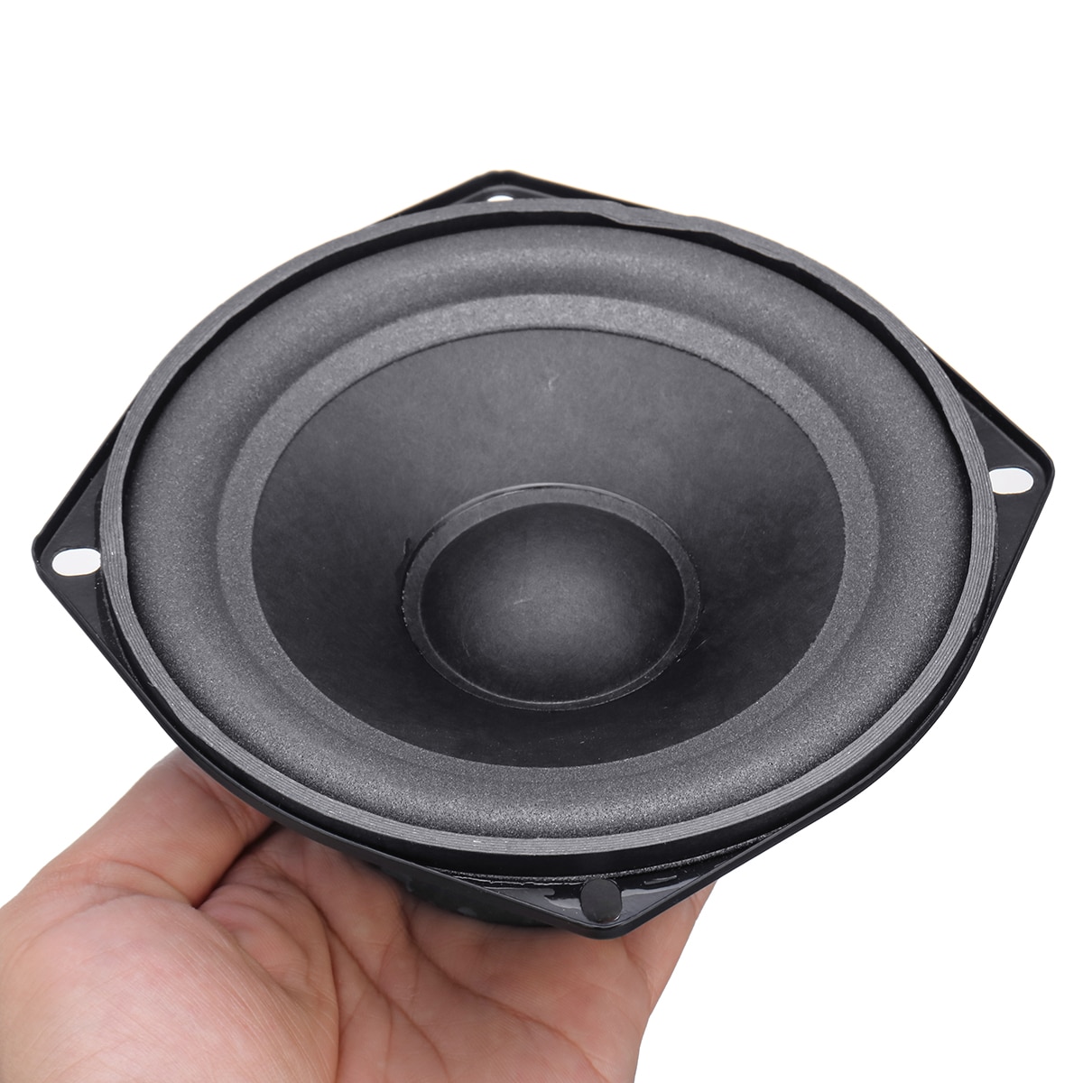 2pcs 5.5inch DIY Bass Horn Speaker Unit Accessories Sound Box Loudspeaker Stereo Subwoofer Speaker Unit Strong Bass Horn Tweeter