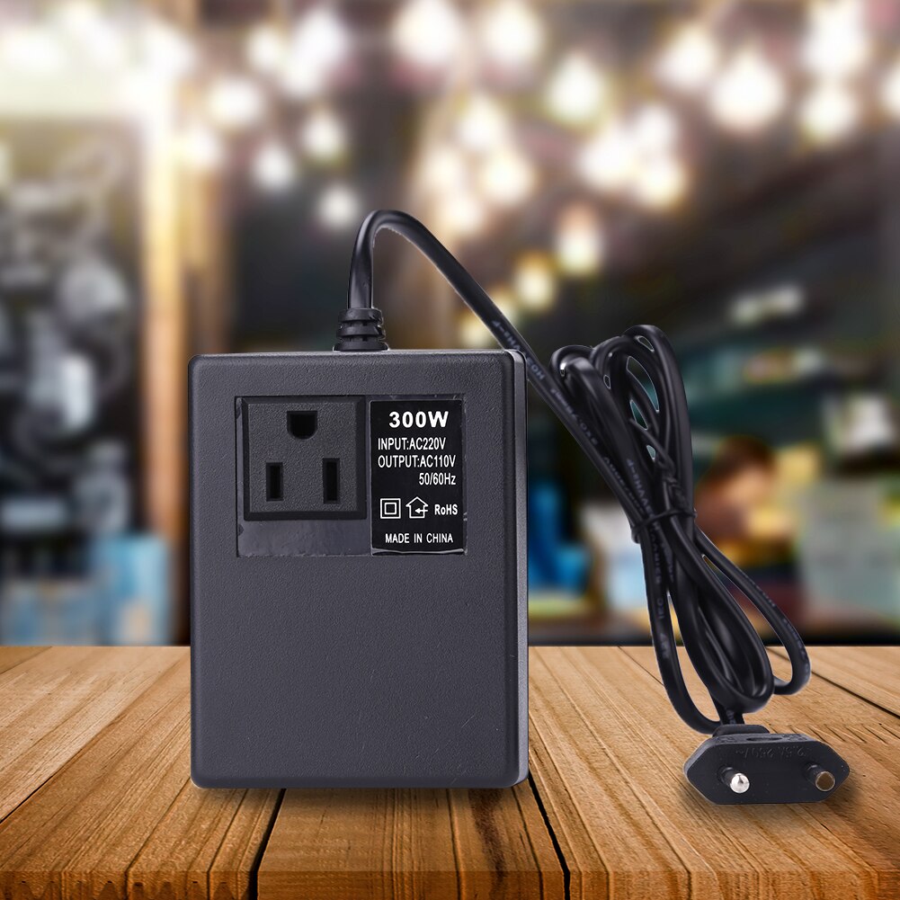 Trasformatore convertitore di tensione 300W Step Down 220V Naar 110V AC Step Down convertitore trasformatore di potenza