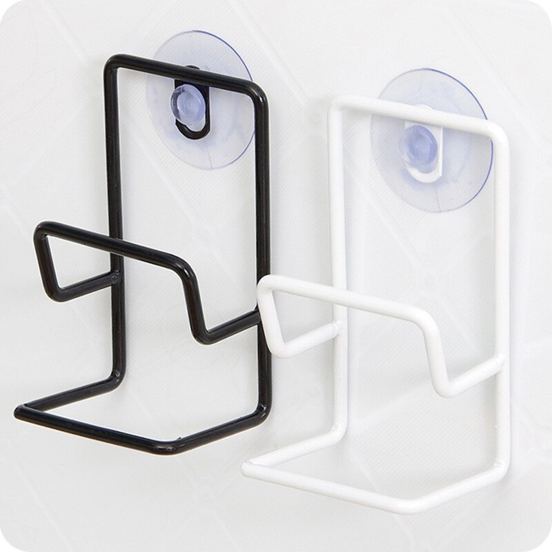 Cuisine métal supports support étagère ventouse étagère de rangement panier blanc noir divers étagère de rangement Double évier éponge support salle de bain