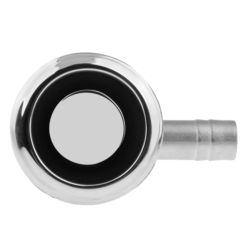 Marine Boat Fuel Gas Tank Vent (90 Degree) For 5/8inch Hose Vent Line - Stainless Steel Marine Hardware Accessories, Solid