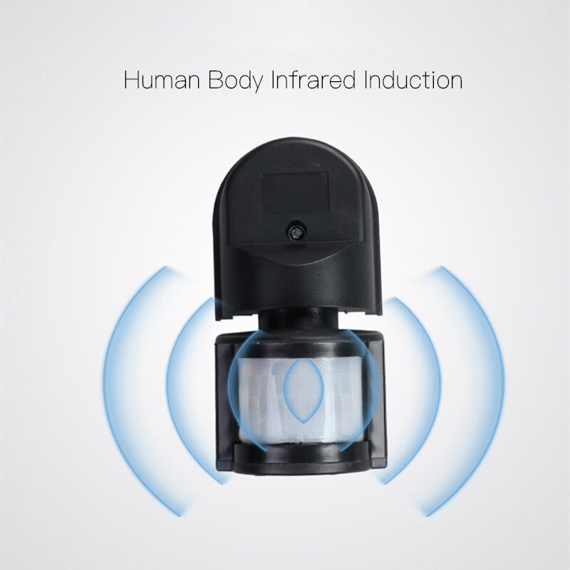 Ac110V~240V Outdoor Pir Motion Sensor Switch Wall Light Lamp 180 Degree Sensor Detector Pir Motion Sensor Led Switch