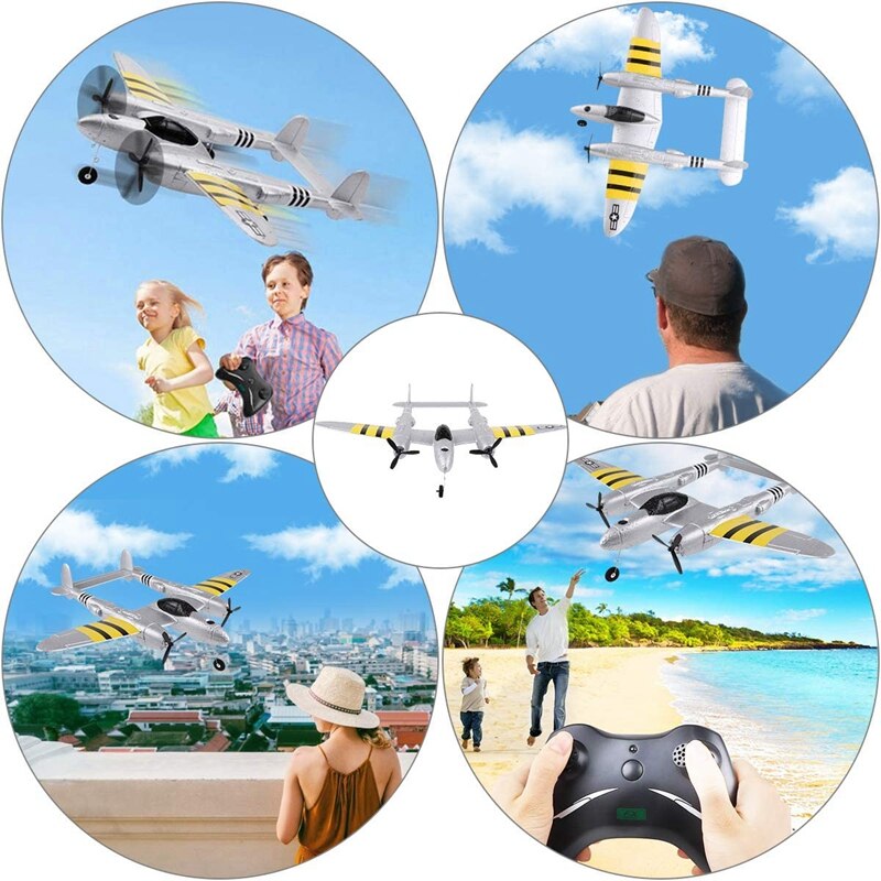 2.4G 330MM Wingspan Glider 2 Channel Remote Control Aircraft EPP HM Fixed-Wing Outdoor Remote Control Aircraft