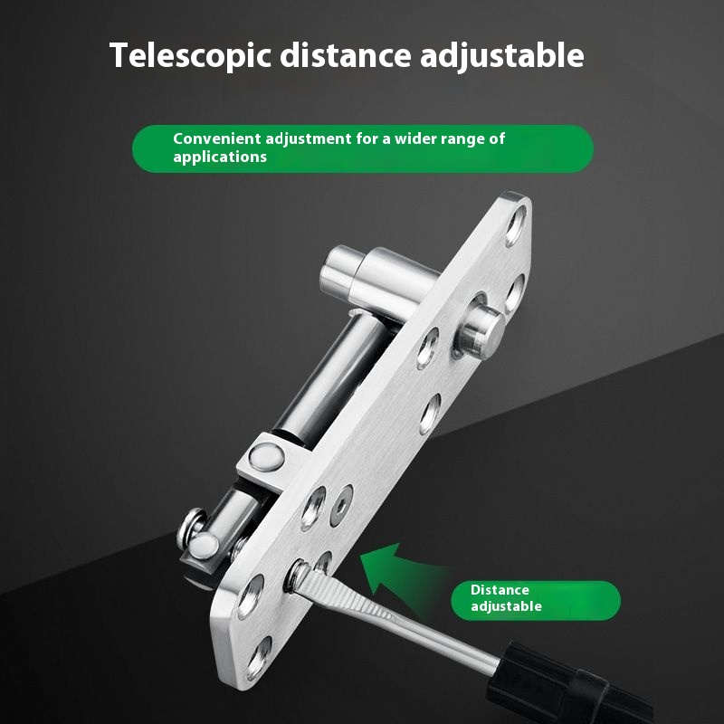 Stainless Steel Rotating Axis Sky Axis Wooden Door Hinge Invisible Door Up And Down Secret Door Hinge Door