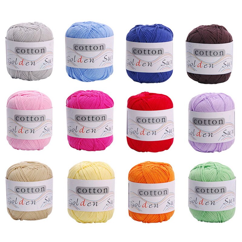 27Colors Warm DIY Milk Cotton Wool Baby Kids Wool For Knitting Children Hand Knitted Soft Knit Blanket Crochet Yarn