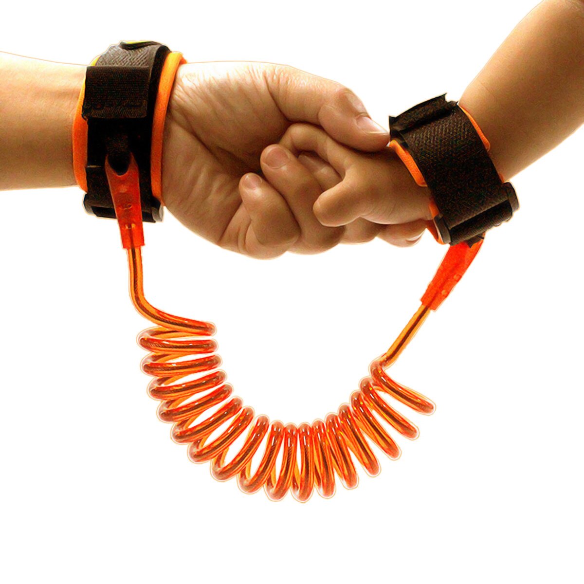 1.5M Kids Baby Peuter Anti-verloren Pols Link Band Kinderen Braclete Polsband Elastische Harnas Veiligheid Leash Strap Fo