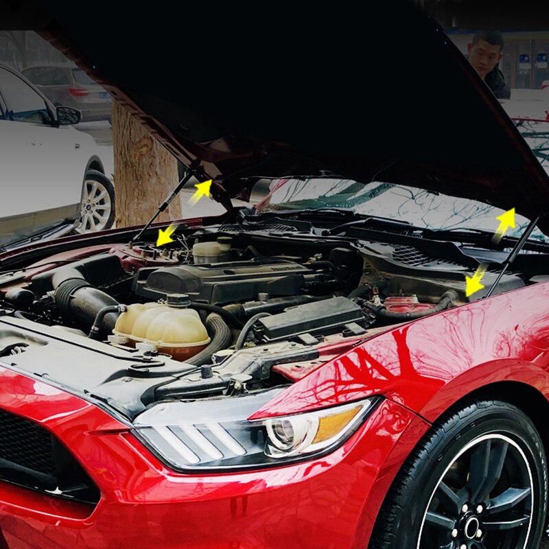 Für Ford Mustang Geändert Haube Haube Hydraulische Stange Unterstützung Stange Zubehör