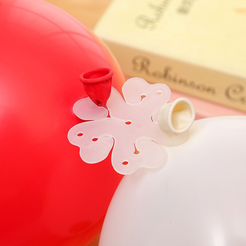5 stk ballonklemme blomme blomst blomst ballon sæl blomst fast dekorere brint ballon legetøj lim klemme mappe fest hat værktøj