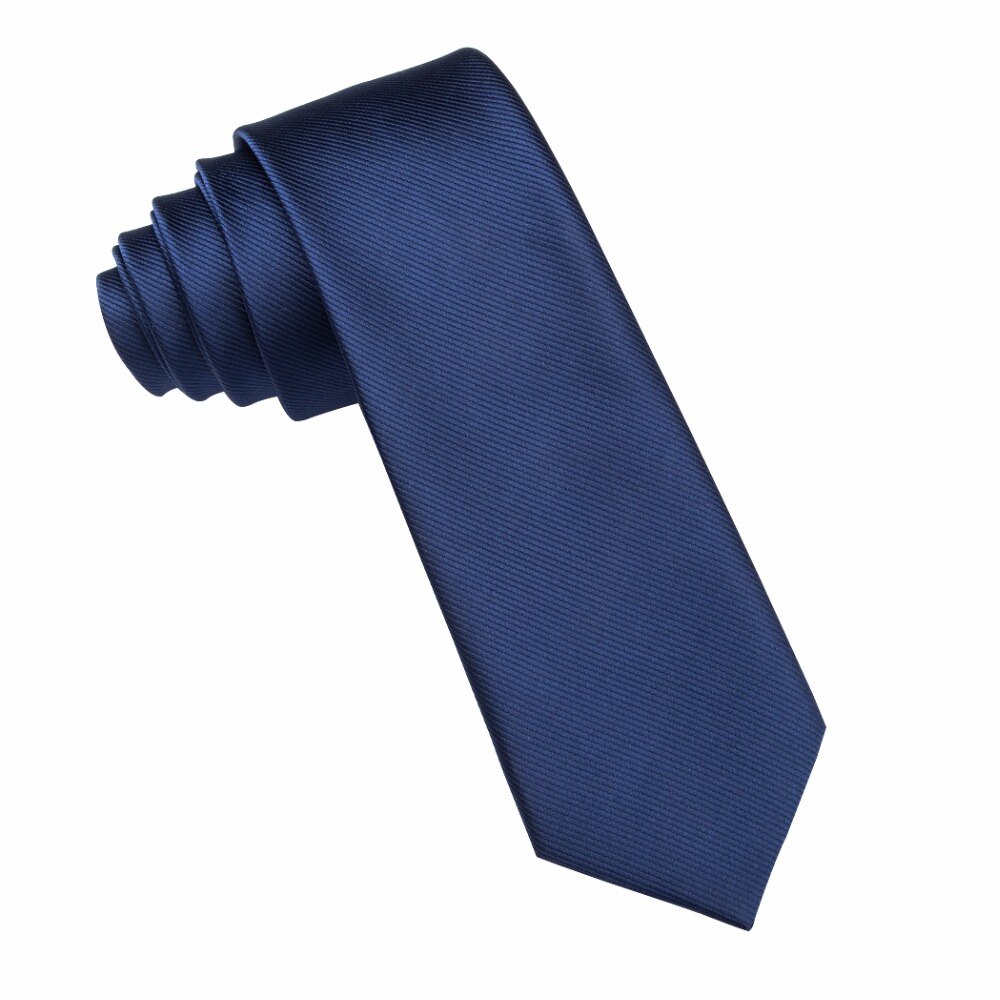 20 Styles Solid Men's Skinny Ties Plain Gravata Narrow Slim Ties Jacquard Woven Silk Ties for Mens Wedding Cravata 5.5cm