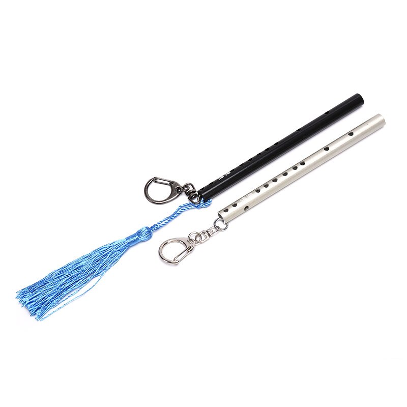 Dizi Flöte - 11.5cm - Traditionelles Chinesisches Musikinstrument - Edelstahl - Anfänger Querflöte