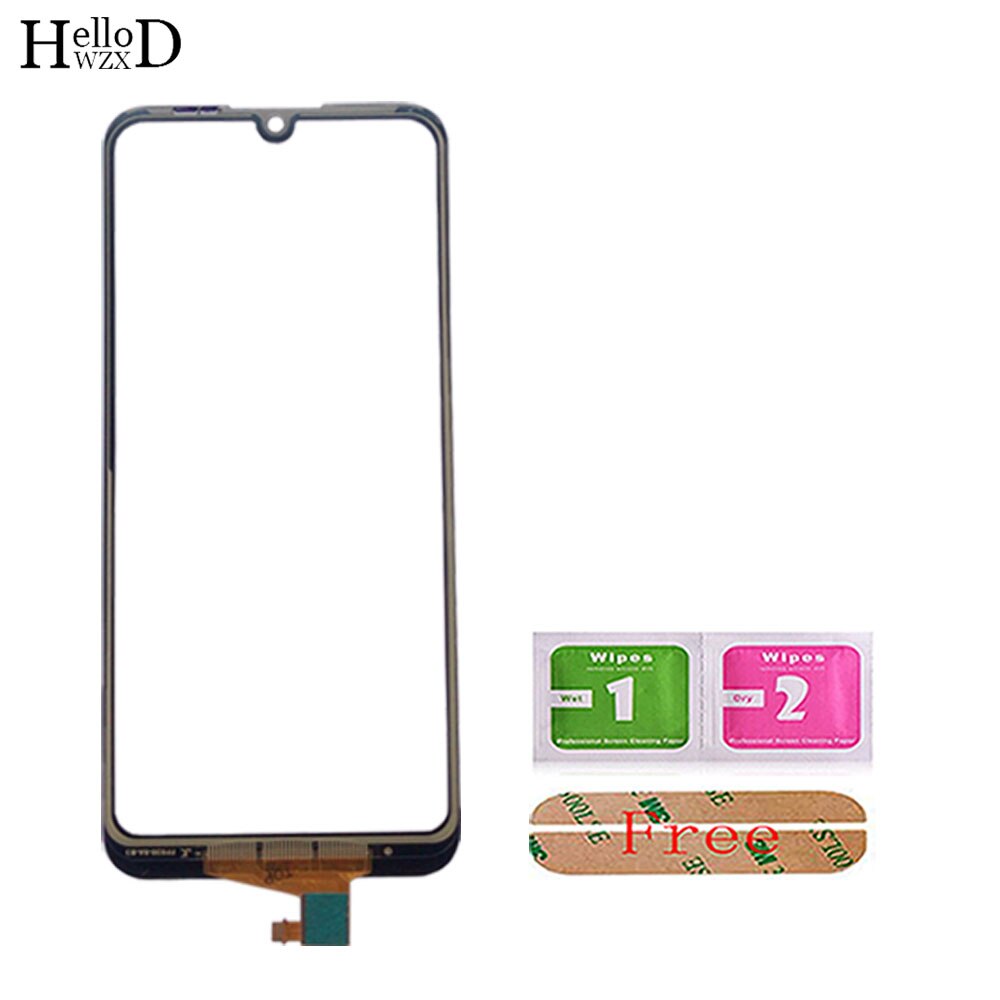 Touch Screen Panel For HUAWEI Honor 8A Honor8A JAT-AL00 Play 8A JAT-L29 Honor 8X Max Digitizer Panel Front Glass Sensor 3M Glue