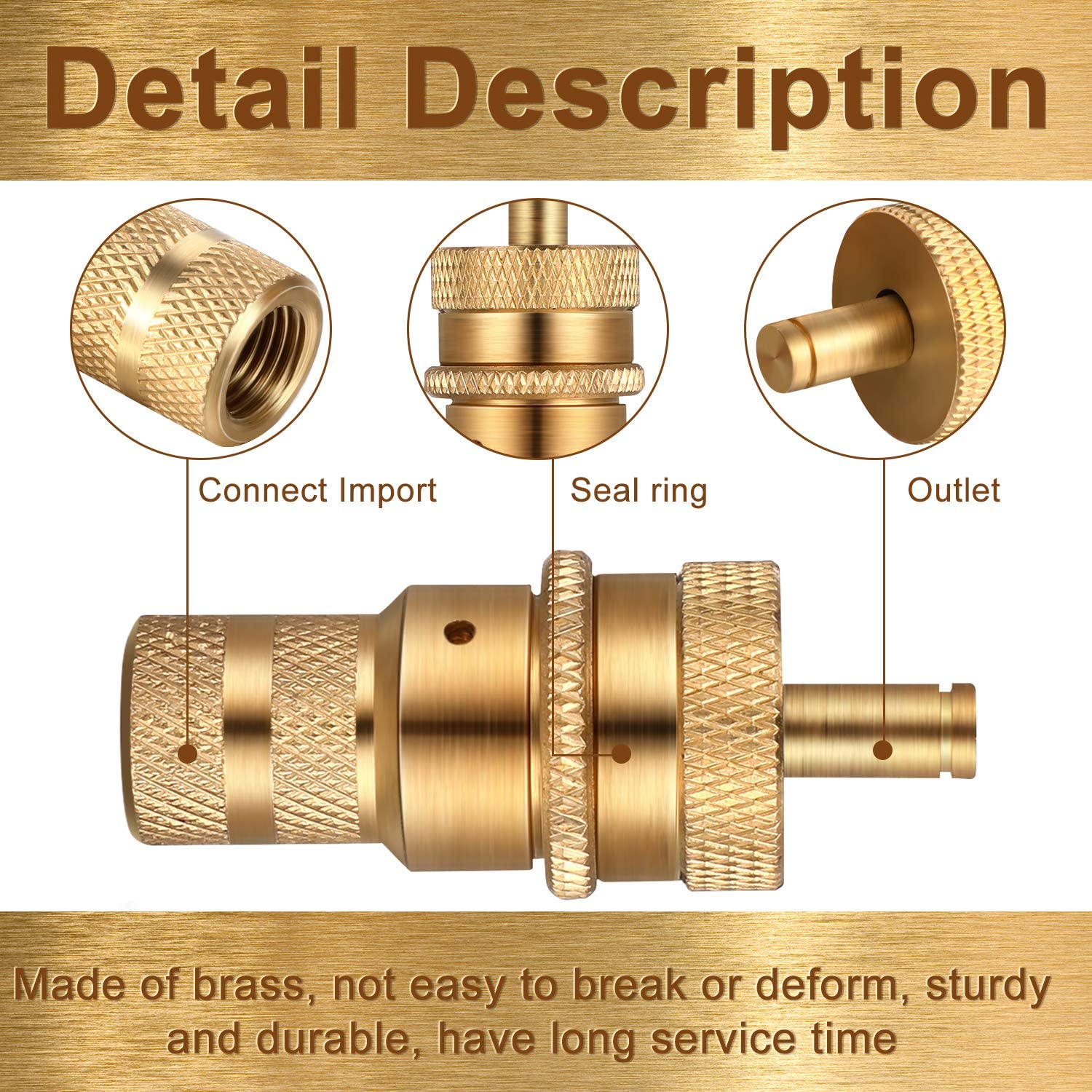 4 Stuks Universele Offroad Brass Band Deflators Kit Automatische 6-30psi Tyre Overdrukventiel Deflators Ontluchter Set