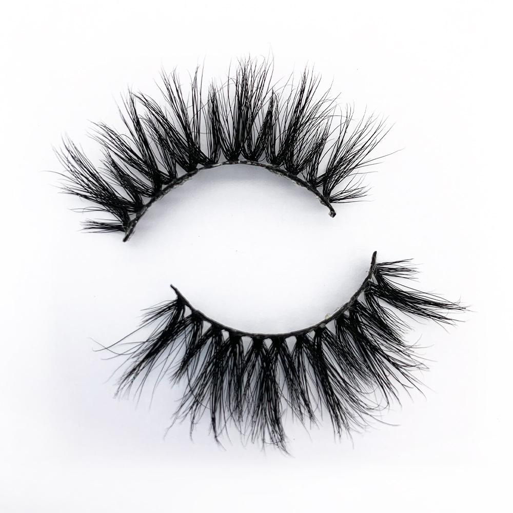 Prudent Rider 20mm 6D Real Mink Lashes Dramatic Eyelashes Bulk 6DC-Series: 10 Pairs / 6DC53 20mm