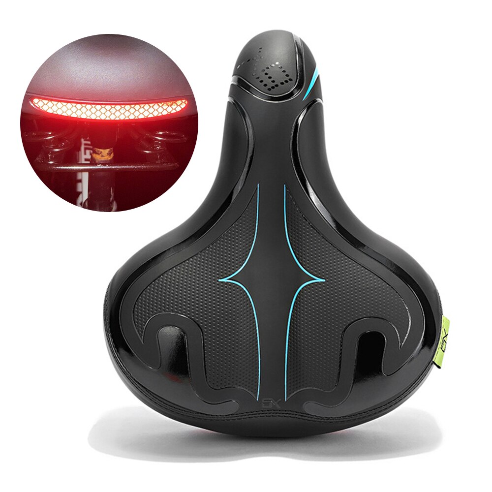 Sillín ancho para bicicleta, cojín cómodo para ciclismo de montaña o de carretera, ancho suave: C