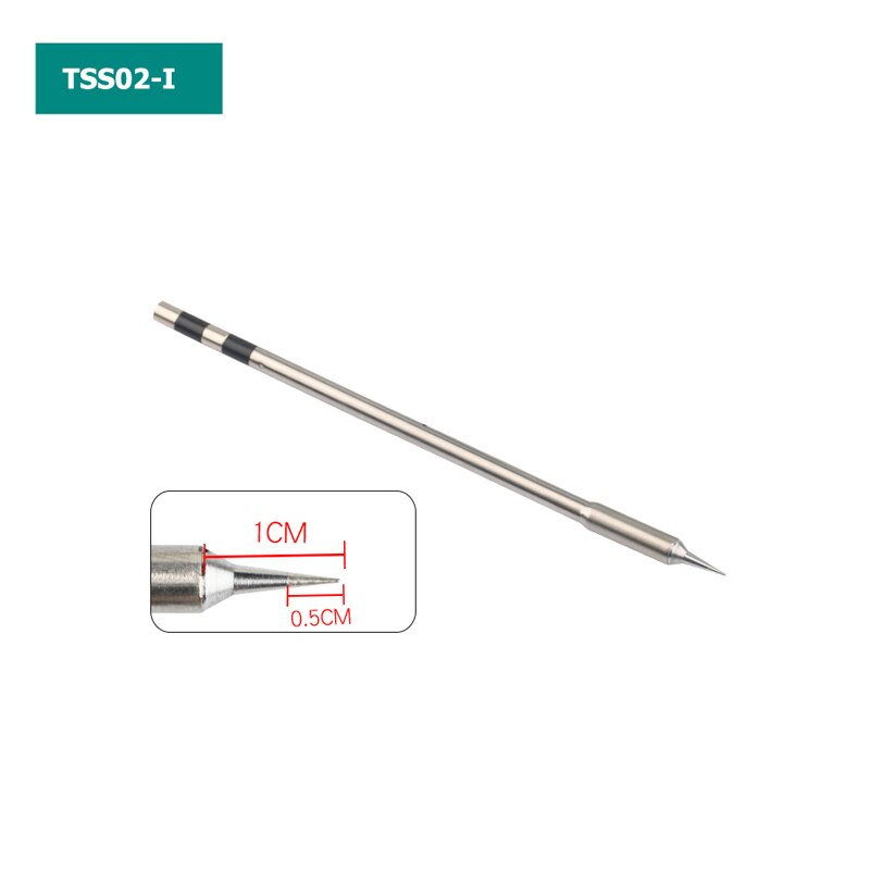 Original QUICK TS1200A Lead Free Solder Iron Tip Handle welding pen tools TSS02-SK TSS02-K TSS02-I TSS02-2C TSS02-3C: I