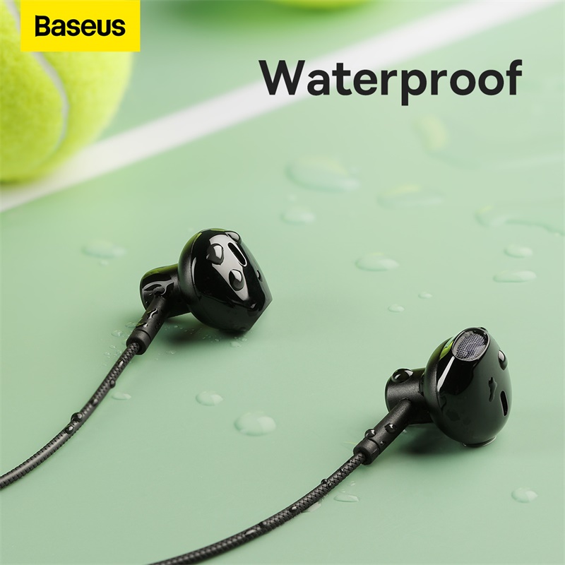 Baseus Nekband Oortelefoon Bluetooth 5.2 Magnetische Adsorptie Draadloze Hoofdtelefoon Opknoping Hals In-Ear Hifi Muziek Spel Sport Oordopjes