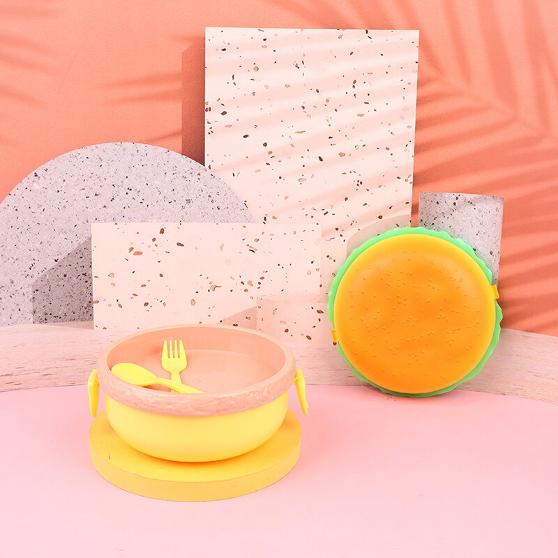 Hamburger Lunchbox Dubbele Tier Burger Bento Lunch... Grandado