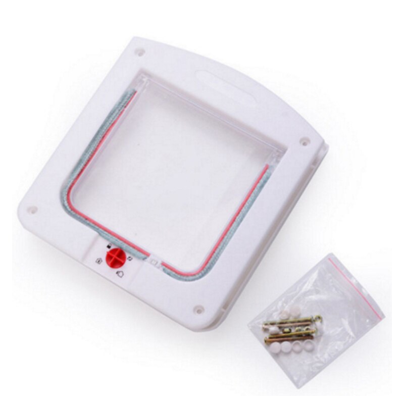 Puerta de Mascota para perro inteligente, accesorio de seguridad para mascotas con puerta deslizante de Color,
