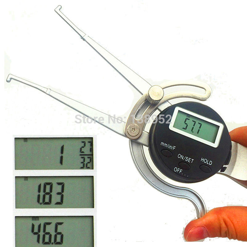 150mm 6inch Digital Electronic Gauge outside Caliper 12.7-165mm inside caliper spring loaded ID digital caliper measuring tools
