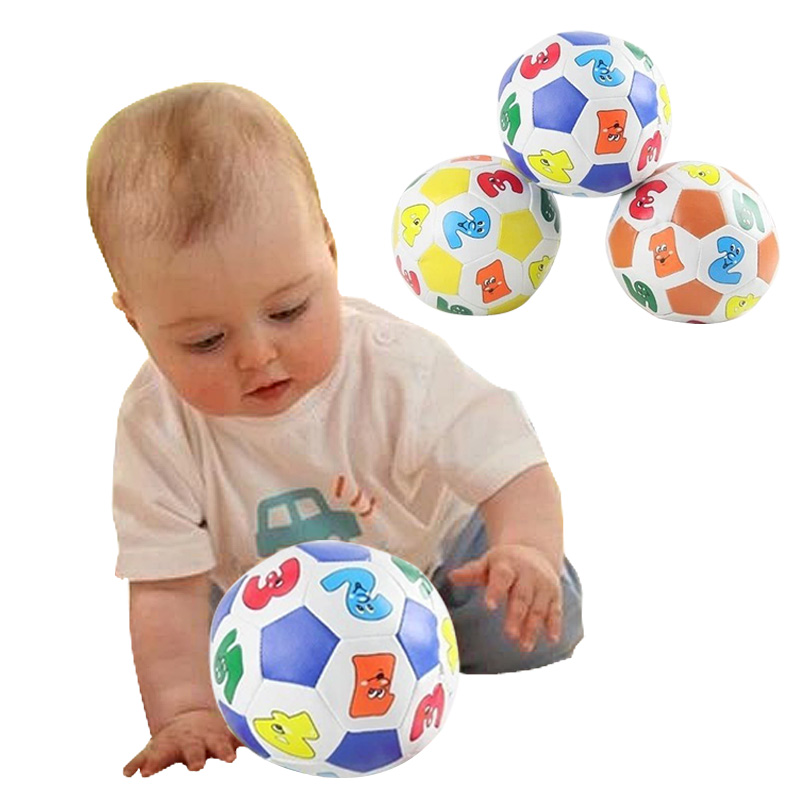 Kinderen Kids Educatief Speelgoed Baby Leren Kleuren Nummer Rubberen Bal Speelbal 88 AN88