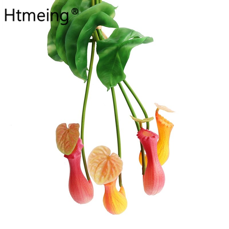 4PCS Nepenthes Artificial Plants Bedroom Decoration Hanging Flower Vine DIY Decor For Home Wedding Banquet Photo Background
