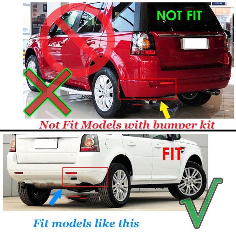For Land Rover Freelander 2 LR2 2007 Mud Flaps Splash Guards Mudguards Mudflaps Styling