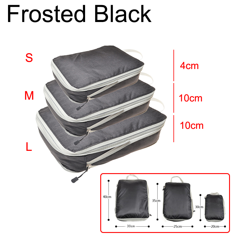 Reise Lagerung Tasche Kompressible Verpackung Für Einfache Lagerung dauerhaft Kleidung Würfel Große Kapazität Nylon Tasche Für Kleidung Lagerung: XL / Rosa