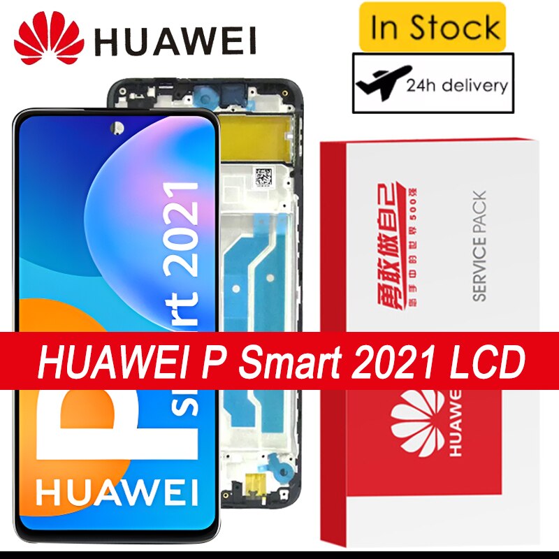 100%  original 6.67 "-displays für huawei p smart ppa -lx2 / x10 lite  / y7a lcd-touchscreen-digitizer-ersatzteile