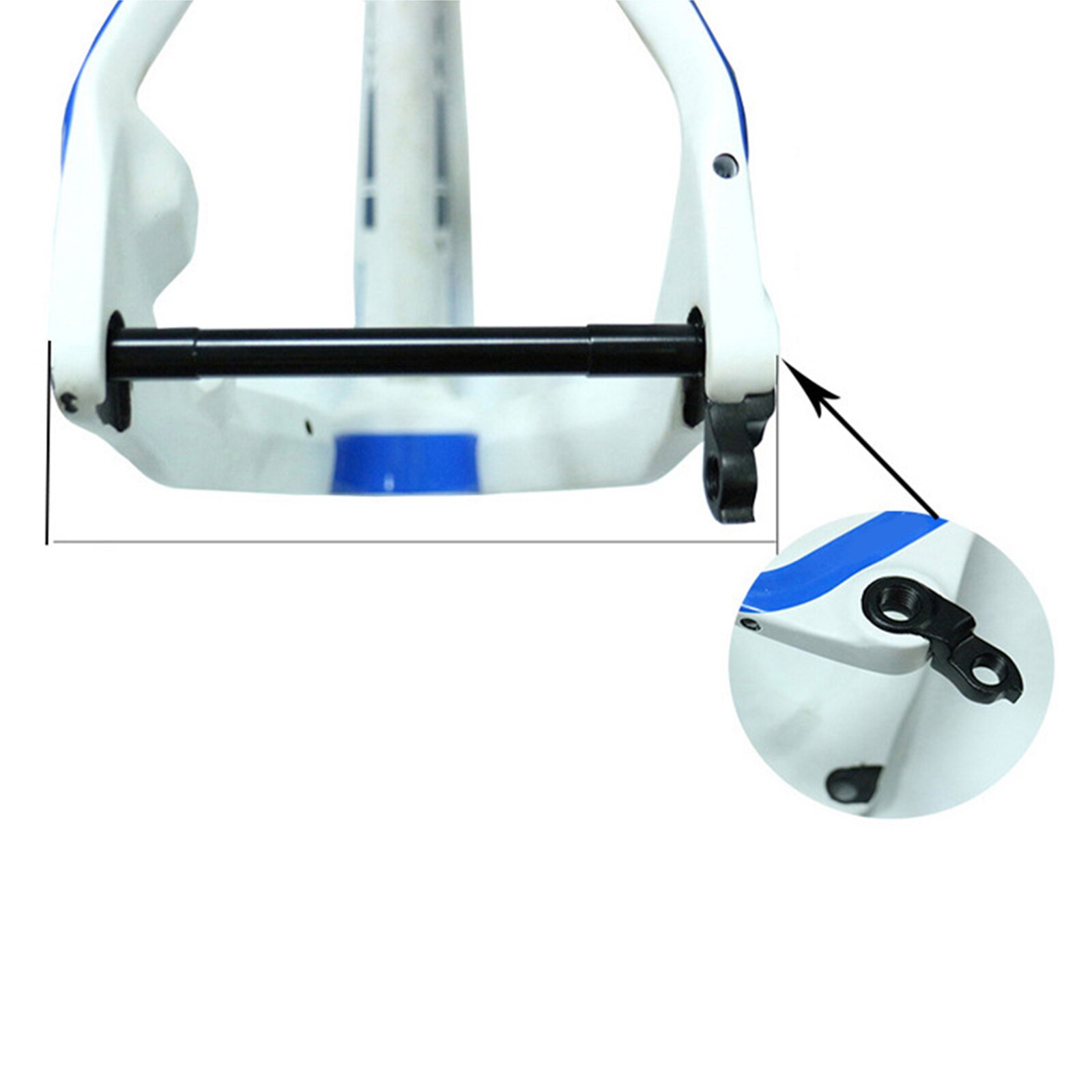 Bicycle Thru Axle Bike Quick Release Mountain Bike Hubs Tube Shaft Skewers Rear Axle 12x142 12x148 M12 P1.75 P1.5 P1.0 Axle: 12 62L P1.5 14L