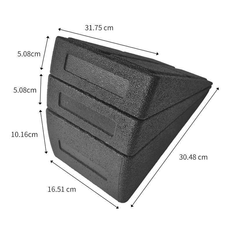 Squat Wedge Blok Verstelbare Antislip Squat Ramp Deadlift Wedge Kalf Brancard Slant Boord Kracht Voor Squat En Deadlift