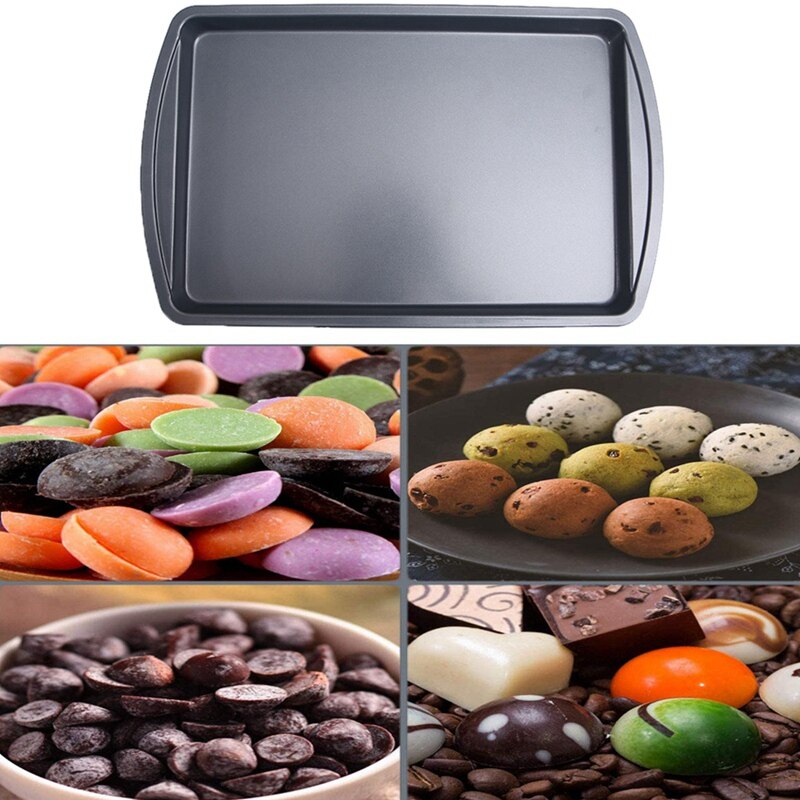 Antiaanbak bakvorm rechthoekige bakvorm bakplaten braadslede voor in de oven gemakkelijk schoon te maken bakplaat