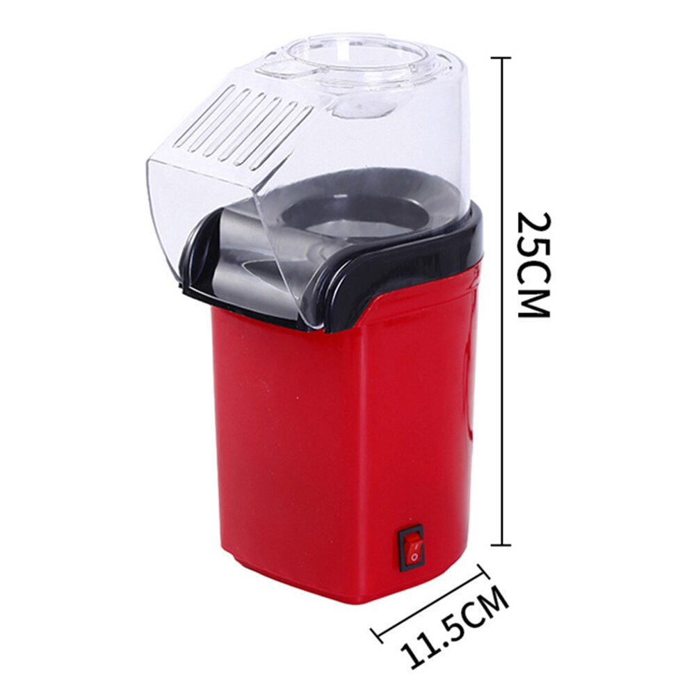 Electric Corn Popcorn Maker Household Automatic Mini Air Popcorn Making Machine DIY Corn Popper Children 110V 220V: US