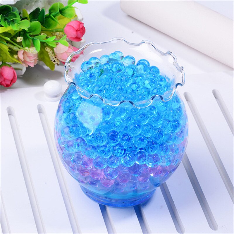 500PCS/ 5 tasche polychromen kristall schlamm kristall erde schwamm kristall perlen farbige keramik blase perlen soilless kultur