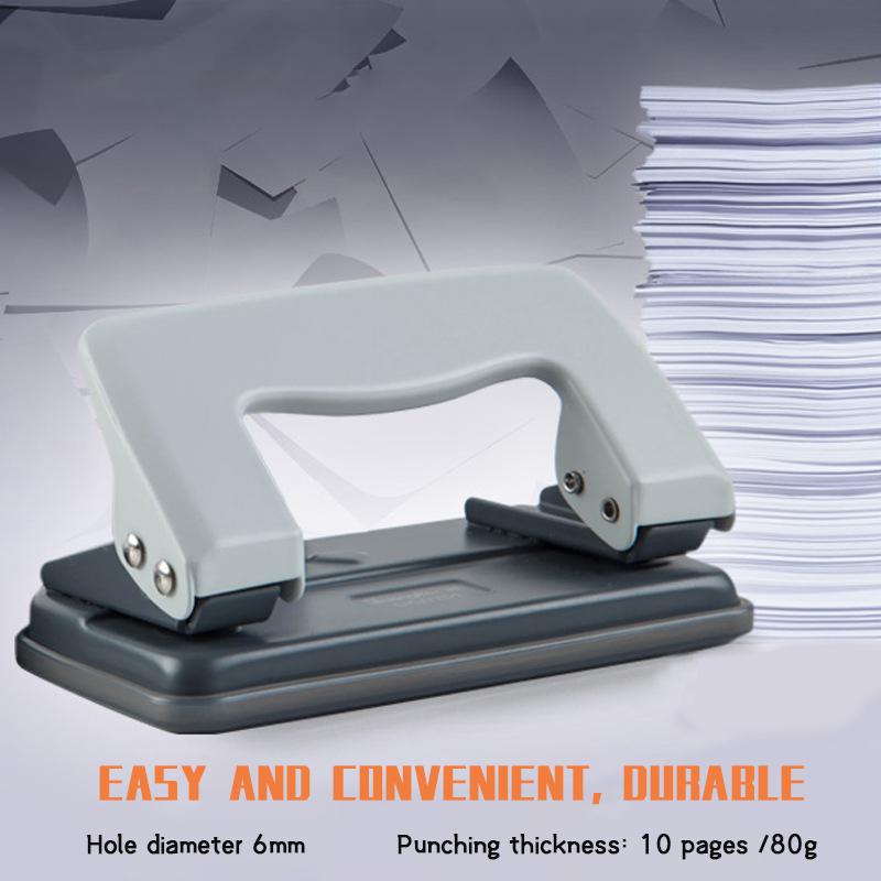 Double Hole Manual Metal Punch Double Hole Punch / 10 Pages 7520/25 Pages 7522 Multicolor Hole Diameter 6mm Punch